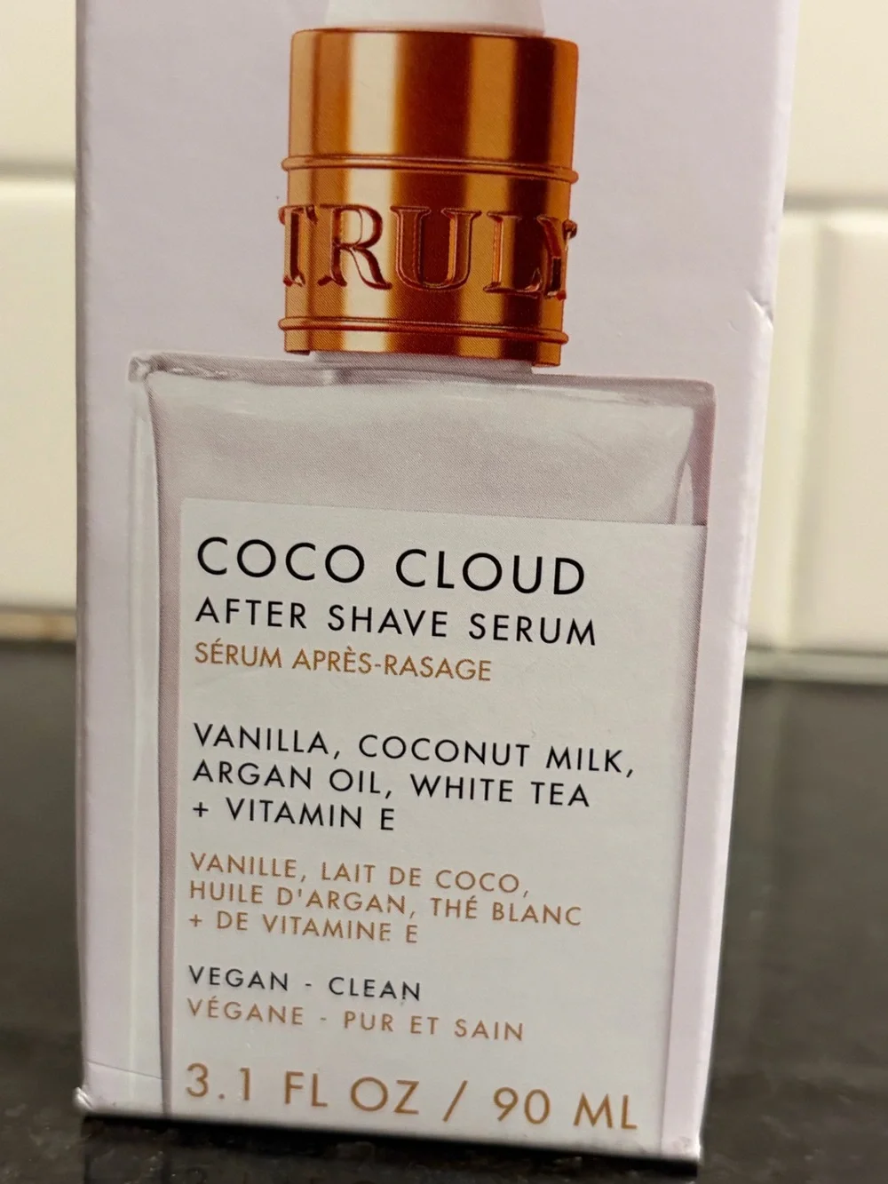 Truly - “Coco Cloud “After Shave Serum (Size: 3.1 fl oz) - New in Box - Picture 10 of 15